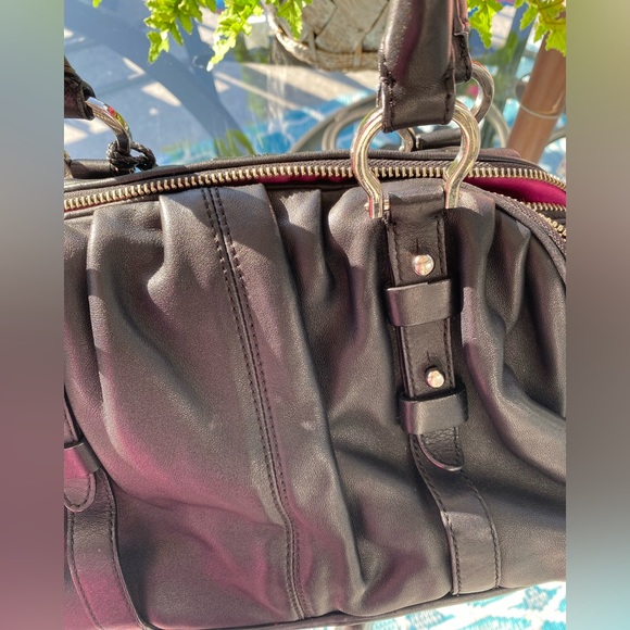Cole Haan Black Leather Bag - Picture 3 of 8